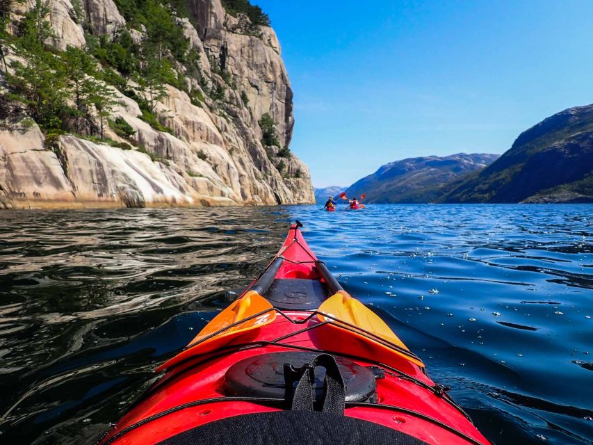 Stavanger: Guided Kayaking in Lysefjord - Key points to know before booking