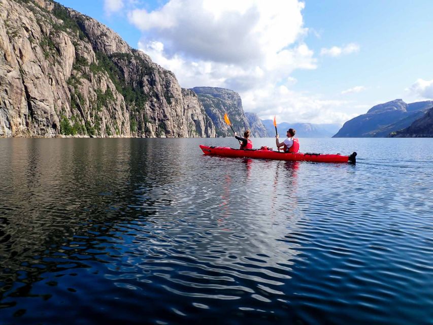 Stavanger: Lysefjord Kayak Safari (Waterfalls & Pulpit Rock) - Key points to know before you book