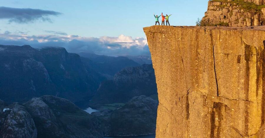 Stavanger: Preikestolen Sunrise Hike with Breakfast Buffet - Breakfast at Basecamp after the descent