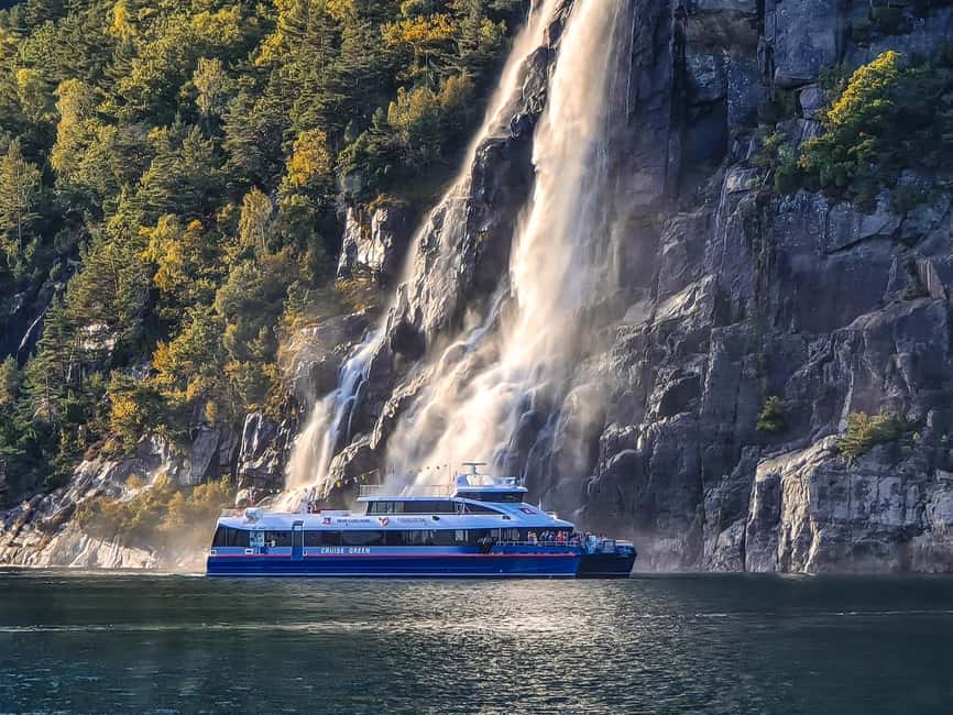 Stavanger: Scenic Fjord Cruise to Lysefjord and Preikestolen - Choosing between the cabin and sun deck
