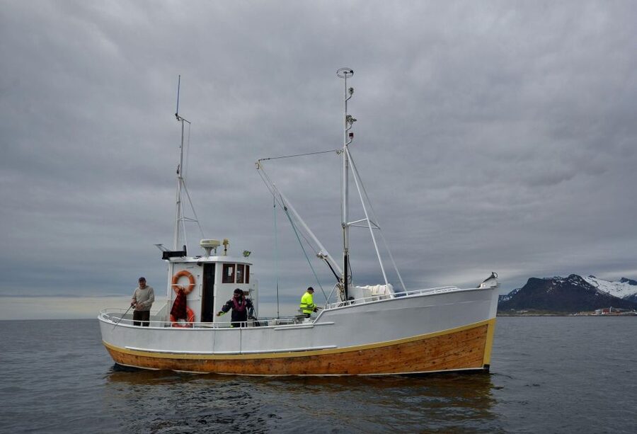 Svolvær: Fishing Trip on the Lofoten Sea - Stepping aboard the traditional MS Luna