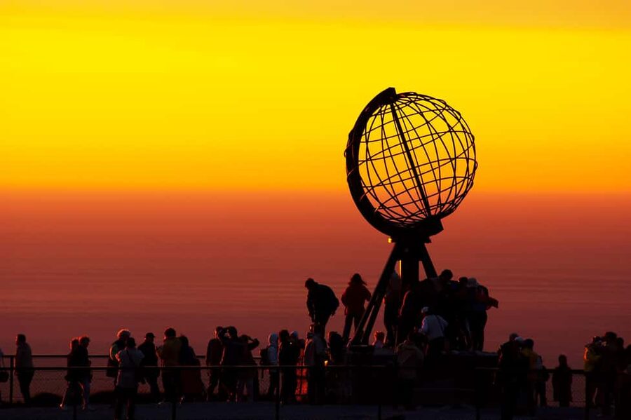 The North Cape Midnight Tour - A Possible Sami Visit and Reindeer Stop