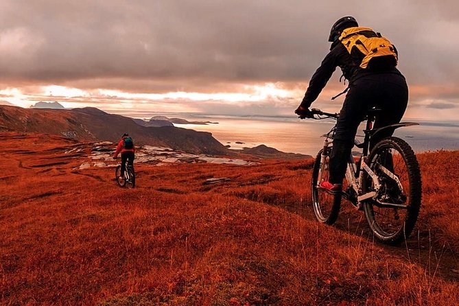 Trail challenge with electric mountainbike - Reaching Keiservarden at 360 meters
