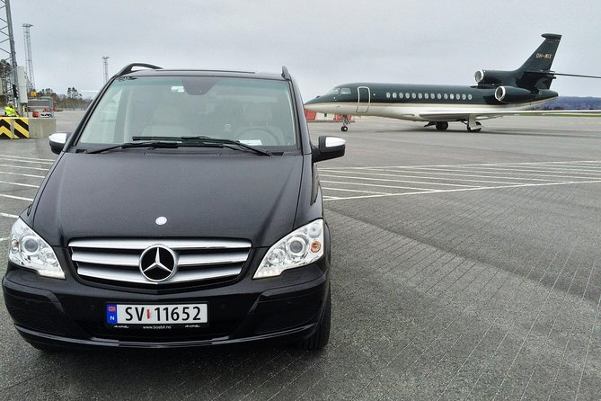 TRANSFER, STANDARD, 1-7 PAX: Bergen airport transfer - A Calm Start at Bergen Flesland