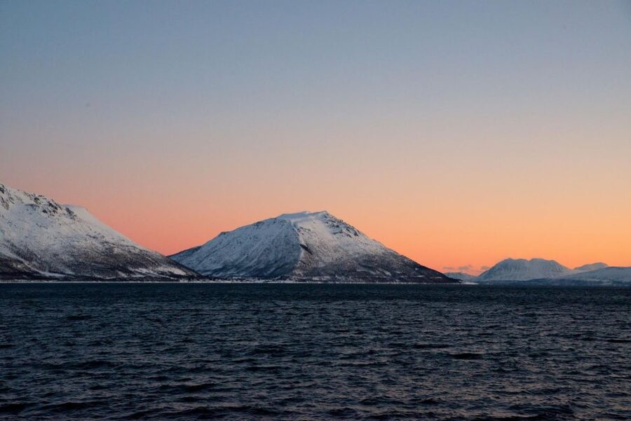 Tromsø: Arctic Fjord Cruise in Polar Landscapes - Tromsø from the water, with the Arctic Cathedral in view