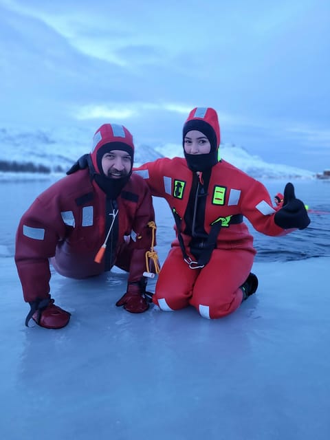 Tromsø: Arctic Fjord Floating in Survival Suit - Forty-five minutes floating in icy water