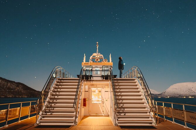 Tromso Aurora Cruise with 3-Course Dinner - The electric boat and its two very different temperatures