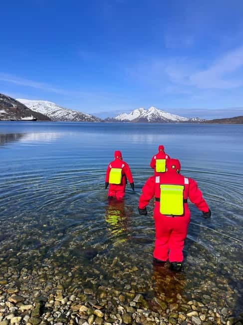 Tromsø: Fjord and Floating Safari, Arctic Floating - The 30-minute electric drive to Kvaløya
