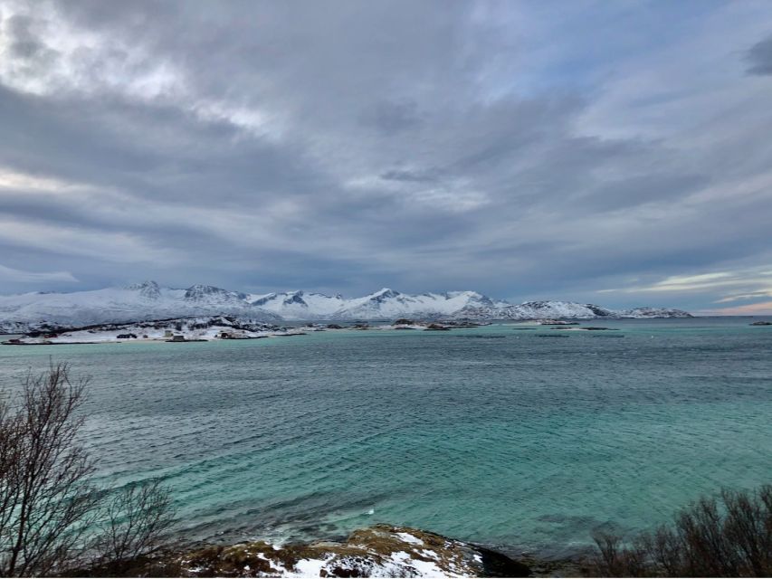 Tromsø: Fjords and Sommarøy Islands Tour with Salmon Picnic - Riding west through fjords, villages, and Arctic weather