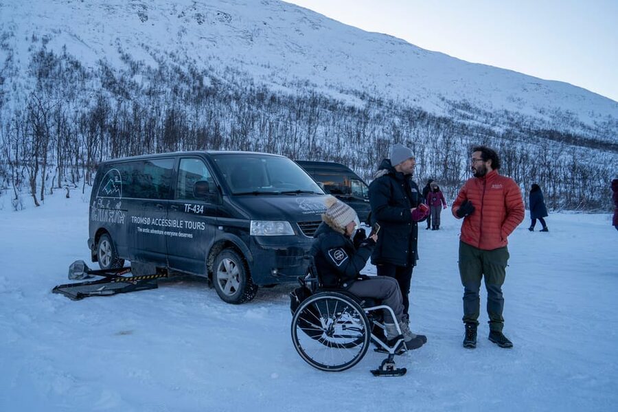 Tromsø: Fjords, Kvaløya & Sommarøy Accessible Tour w/ Lunch - Ersfjordbotn brings a different coastal view
