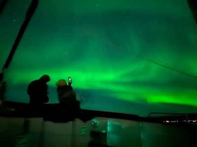 Luxury Northern Lights Cruise with Hot Tub & Dinner