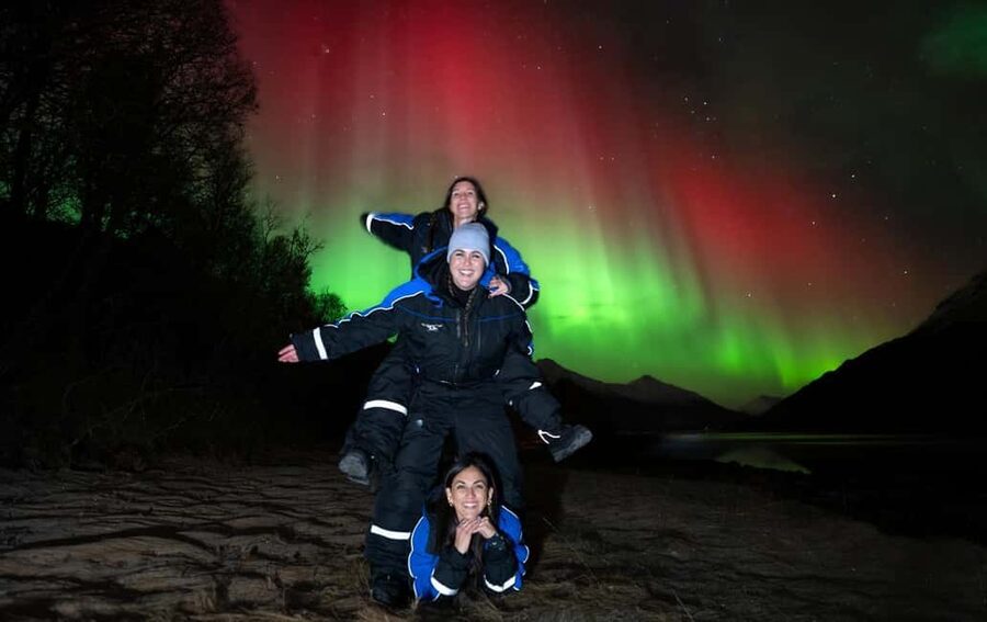 Tromsø: Northern Lights Chase + Free Professional Photos - The premium minibus and the long Arctic drive