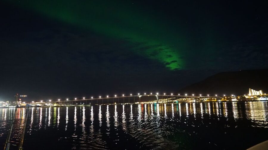 Tromsø: Northern Lights Luxury Catamaran Cruise - When the aurora appears, the mood changes