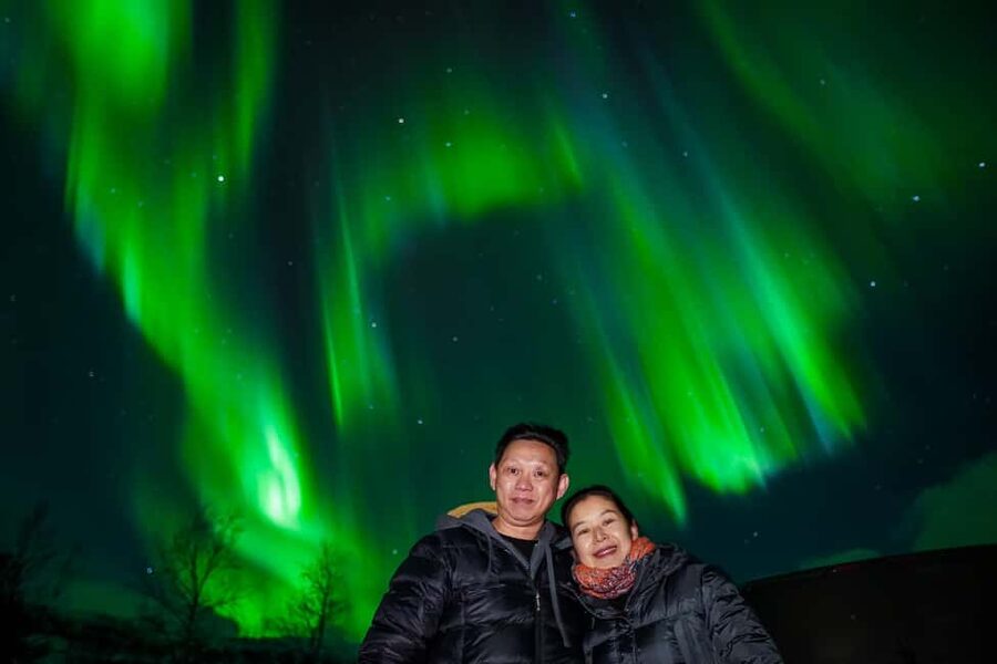Tromsø: Northern Lights Tour with Guaranteed Sightings - What the actual viewing can be like