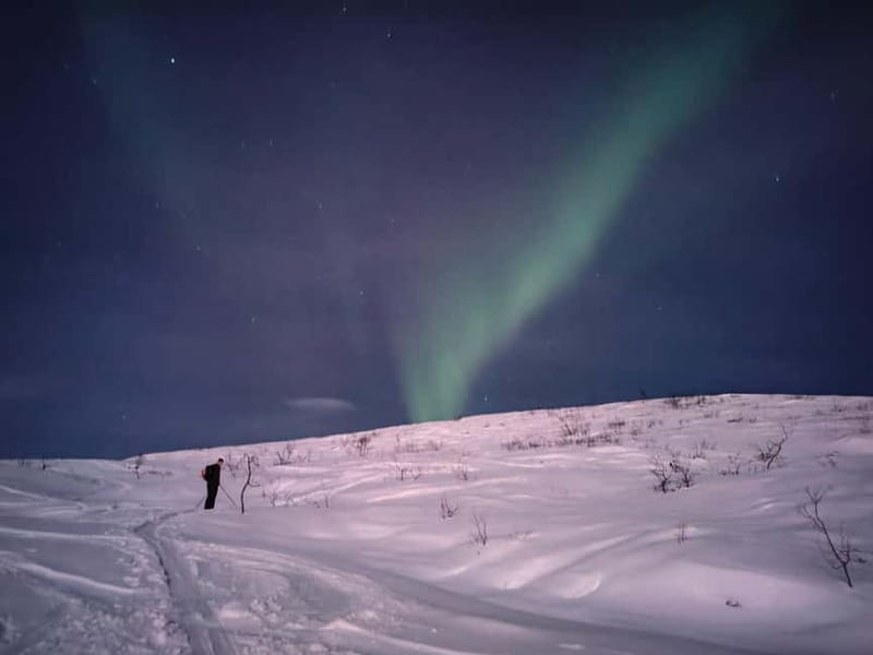 Tromsø: Ski touring (ski de randonnee) - The uphill pace and the 400 to 600 meter climb