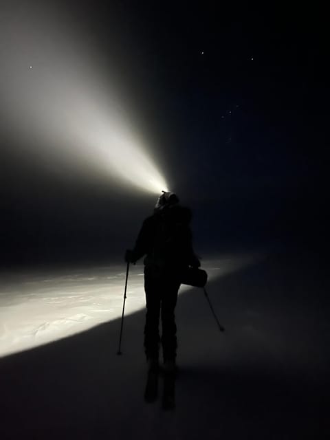 Tromsø: Ski touring (ski de randonnee) - Polar-night skiing from December through February