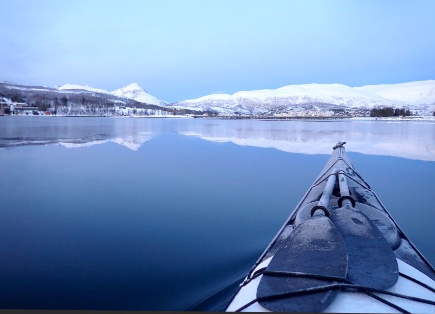 Tromsø: Winter Sea Kayaking Tour with Wildlife Sightings - A short lesson before the first paddle