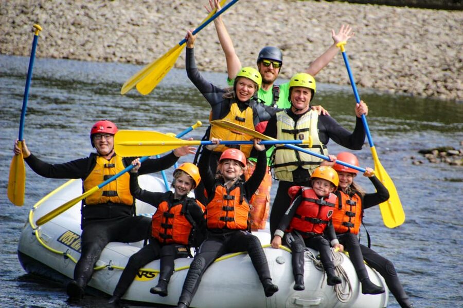 Voss: Family Rafting on the Vosso River - From Voss Active to the Vosso River