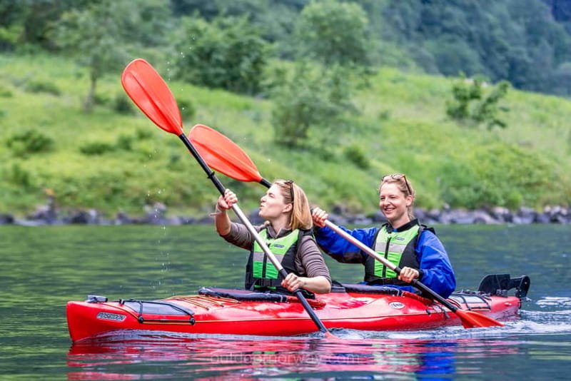 Vossevangen: Nærøyfjord Full-Day Guided Kayaking Trip - Viewpoints larger boats cannot reach